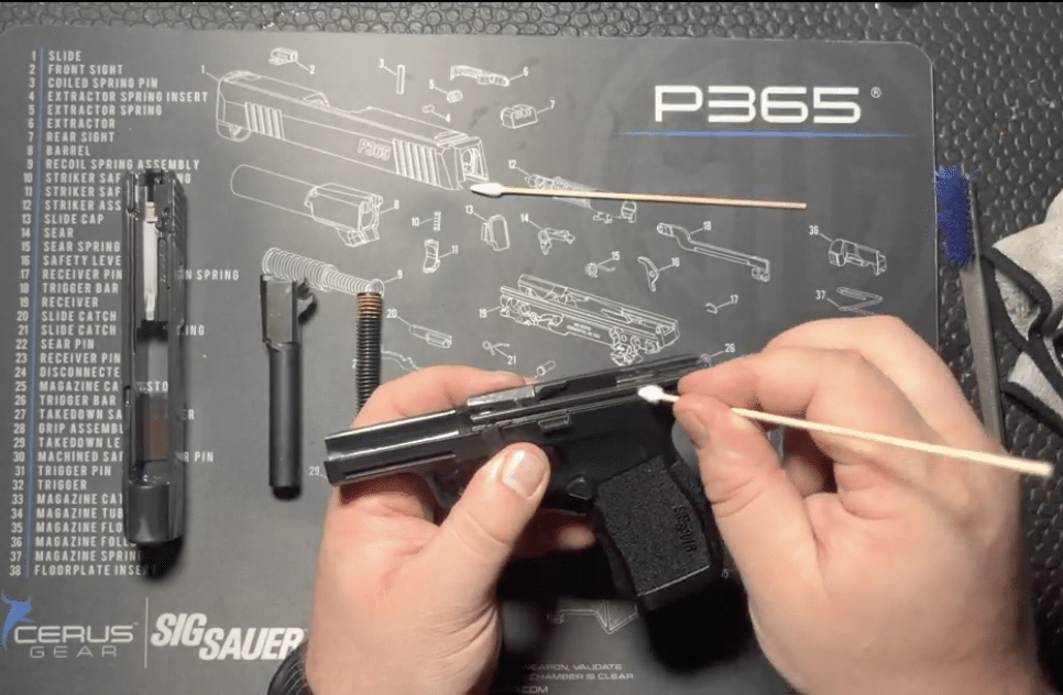Sig Sauer P365 Cleaning